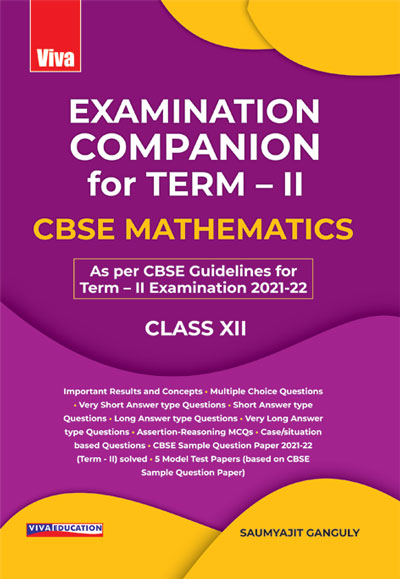 Examination Companion CBSE Mathematics - Class XII - Term II