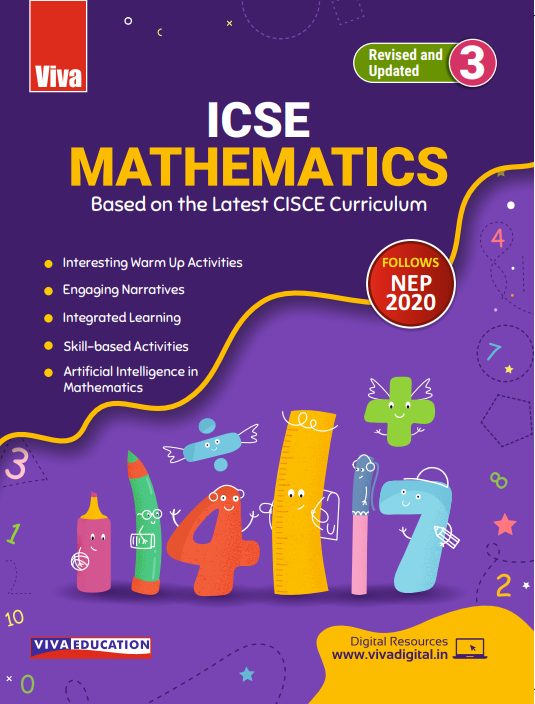 ICSE Mathematics, 2024 Edition - Class 3