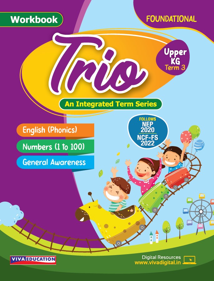 Trio - Upper KG - Workbook Term 3