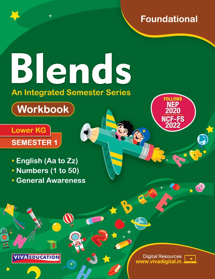 Blends - Workbook Lower KG - Semester 1