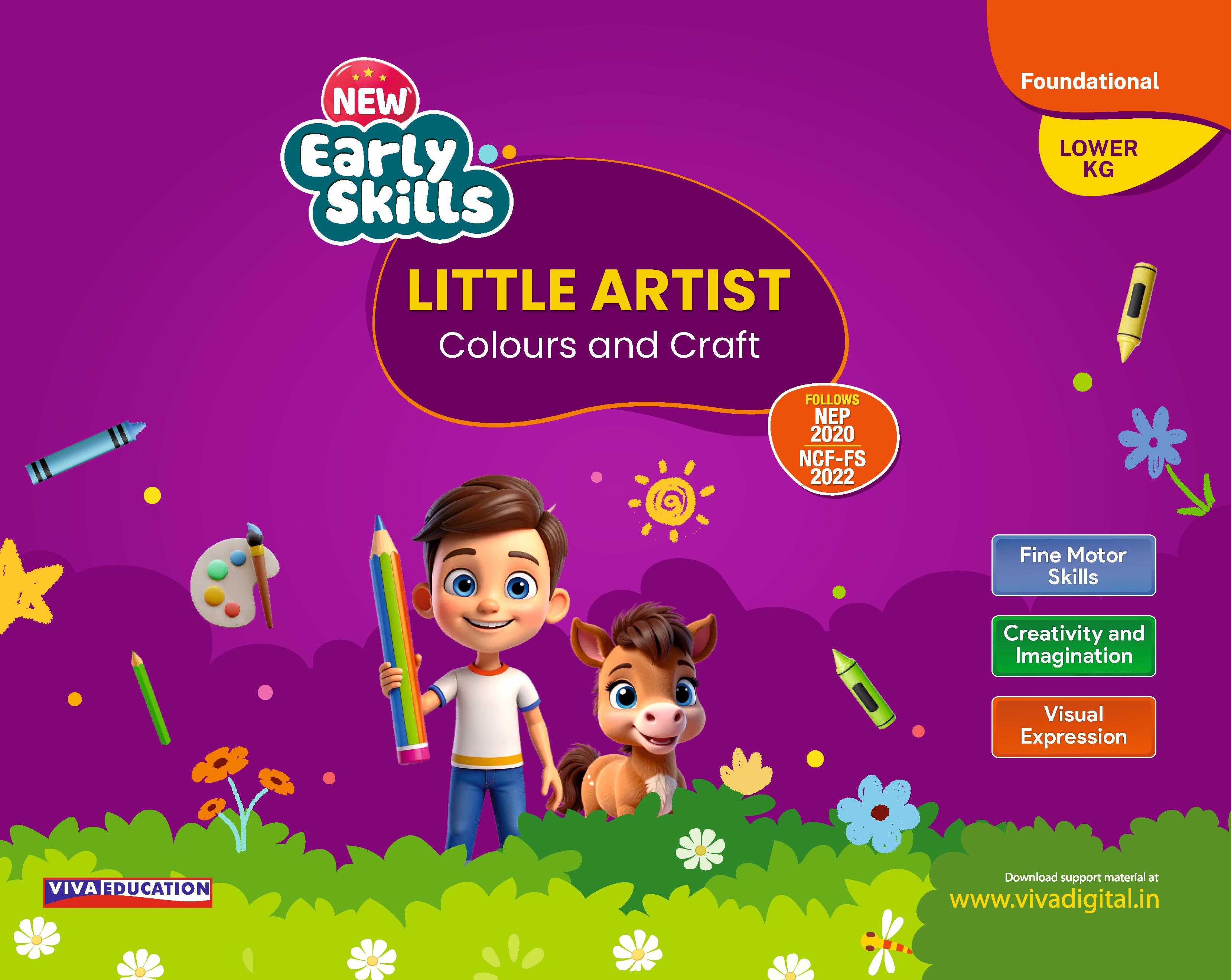 New Early Skills: Lower KG - Little Artist