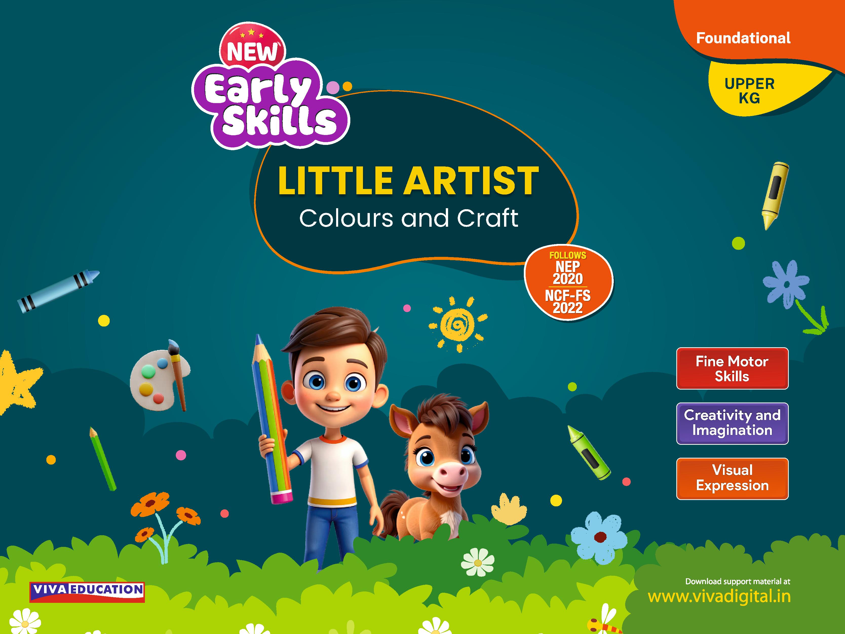 New Early Skills: Upper KG - Little Artist