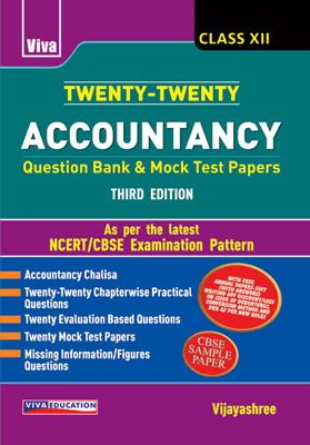 Twenty-Twenty Accountancy - Class - XII - 3/e