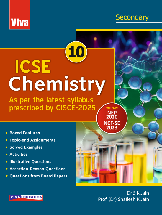 ICSE Chemistry, 2024 Edition Book-10