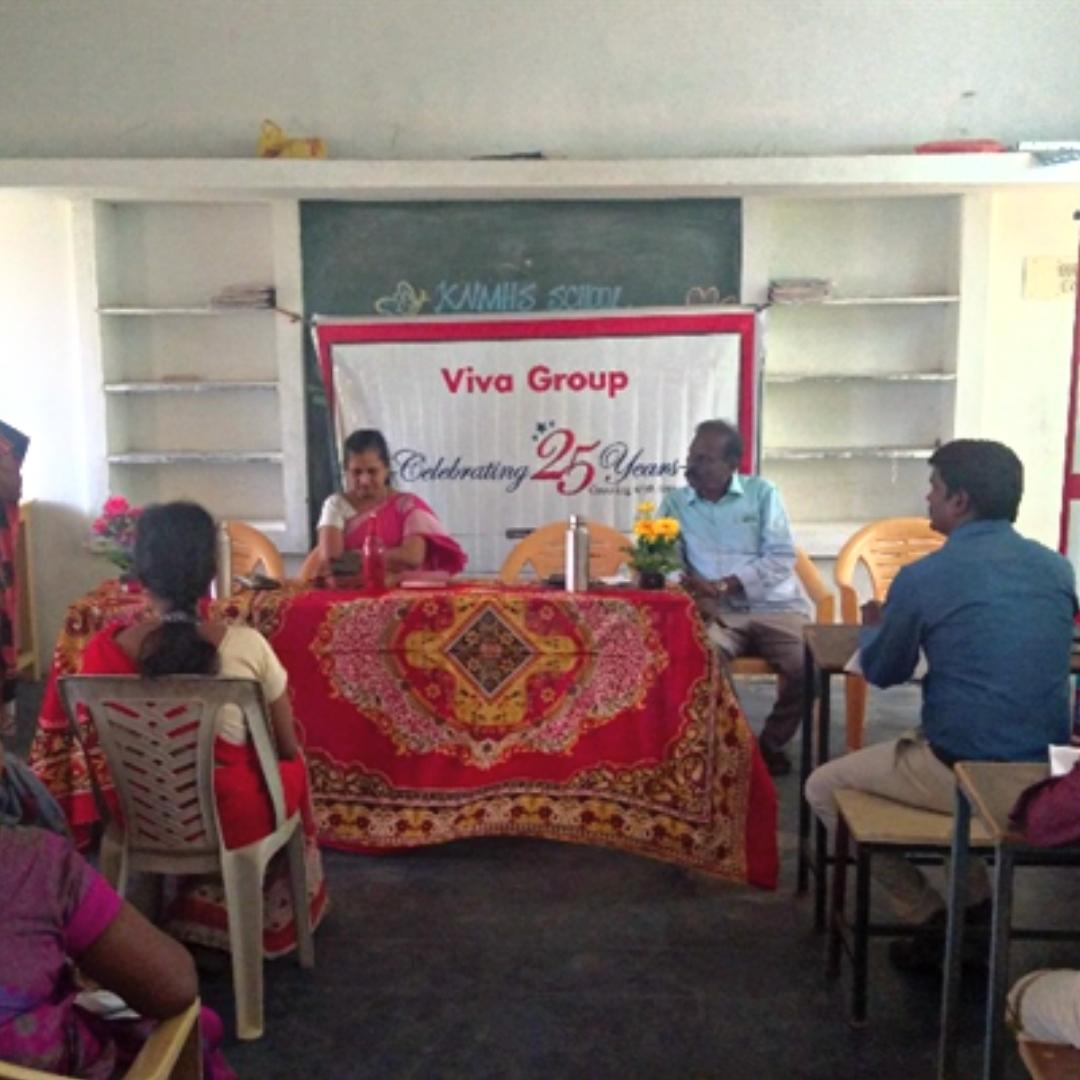 AN ENERGETIC, INSPIRING AND INFORMATIVE SESSION WAS ORGANISED BY VIVA EDUCATION FOR THE TEACHERS OF ONE OF OUR USER SCHOOLS AT RAMNAD. MS R.GOWRI EXPLAINED TO THE TEACHERS ON HOW TO STAY MOTIVATED, HANDLE THE STUDENTS AND INCREASE INTERACTIVITY AMONG