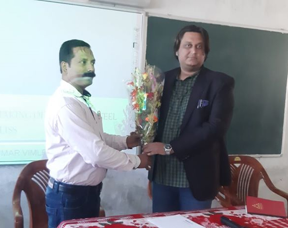 WORKSHOP ON "CLASSROOM MANAGEMENT & WHO IS A TEACHER?" AT ST.THOMAS SCHOOL, GAYA BY RESOURCE PERSON DR. VIMLENDU VIMAL.