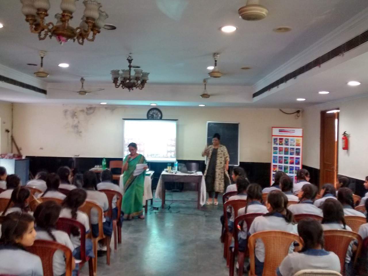 WORKSHOP ON “GENERAL ETIQUETTE” FOR STUDENTS IN BHAWANIPUR ARYA VIDYA MANDIR FOR GIRLS, KOLKATA, ORGANISED BY VIVA EDUCATION