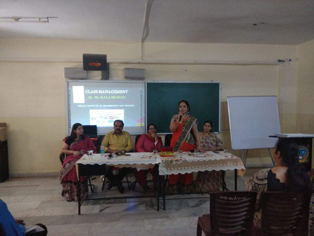 CLASSROOM MANAGEMENT SESSION BY MRS. KALA MOHAN IN PALLAVI MODEL SCHOOL