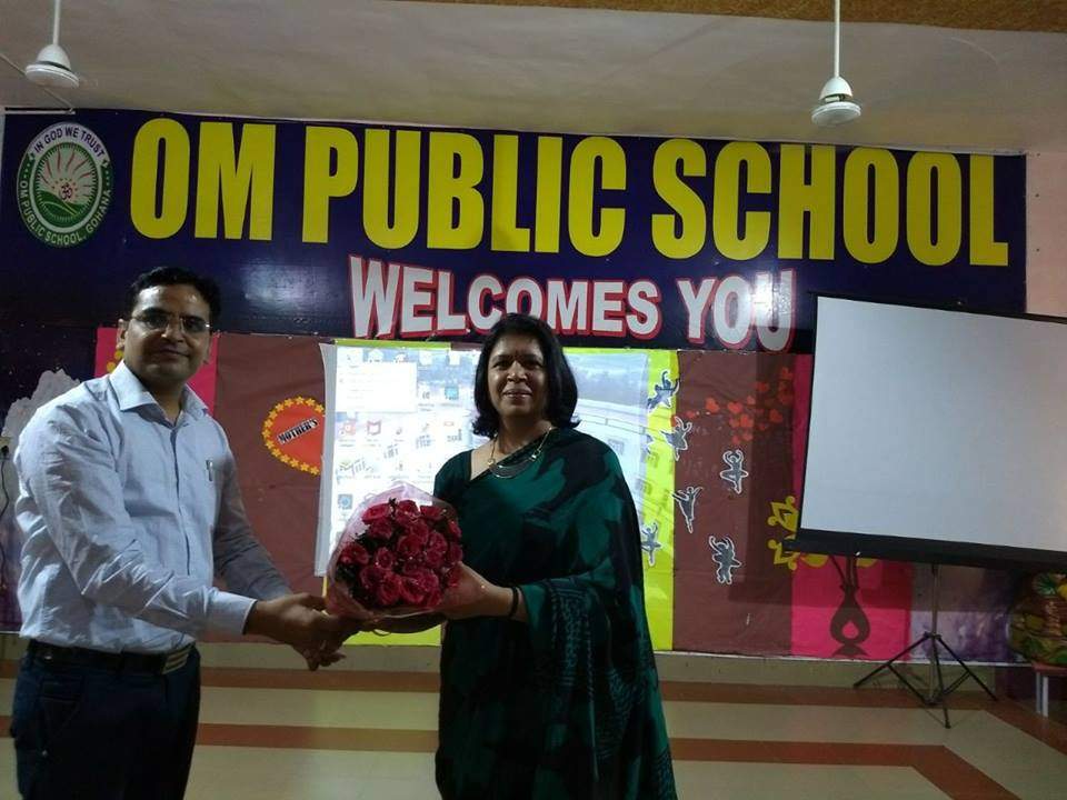 WORKSHOP ON TEACHER MOTIVATION AT OM PUBLIC SCHOOL, GOHANA ON CONDUCTED BY MS. ANITA SINGH