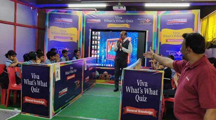 VIVA EDUCATION ORGANISED MULTIPLE VIVA WHAT'S WHAT: GENERAL KNOWLEDGE QUIZ CONTESTS IN TELANGANA AND ANDHRA PRADESH. THANKS TO QUIZ MASTER MR. AMIR MEHBOOB FOR CONDUCTING THE EVENTS SUCCESSFULLY AND CONGRATULATIONS TO ALL THE WINNERS.